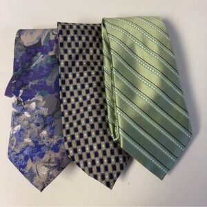 THREE Men’s Ties